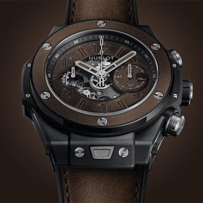 Hublot Big Bang Unico Berluti Cold Brown Watch