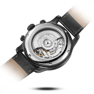 Men's Fashion Multifunction Belt Sapphire Luminous Watch