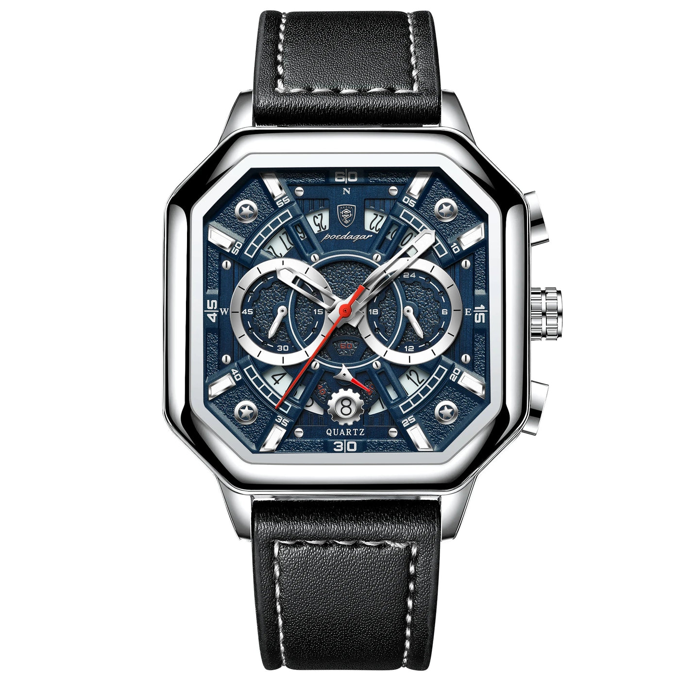Luxury Chronograph Square Men Watch