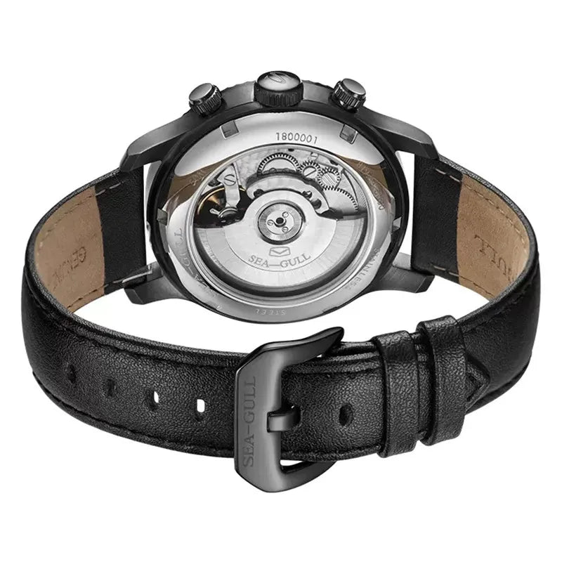 Men's Fashion Multifunction Belt Sapphire Luminous Watch