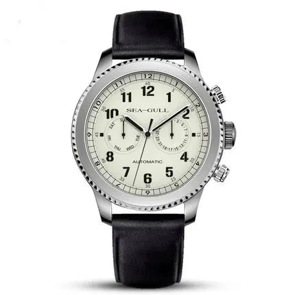 Men's Fashion Multifunction Belt Sapphire Luminous Watch | Human Fashionable