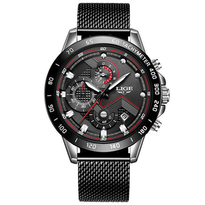 Men's Top Brand Luxury Quartz Luminous Multifunction Watch