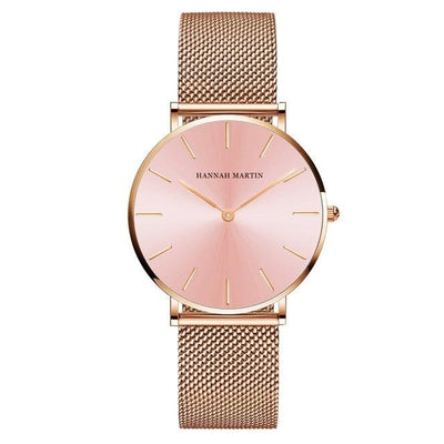 Japan Quartz Movement Stainless Steel Watch For Women
